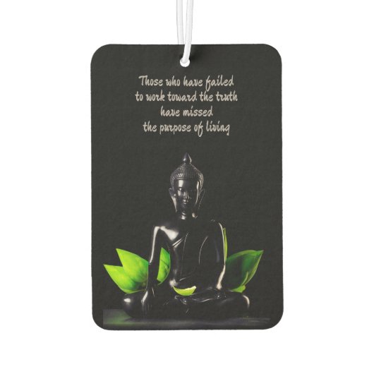 Boeddha Quote 1 luchtverfrisser (Achterkant)