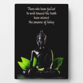 Boeddha Quote 1 plaque Fotoplaat (voorkant)
