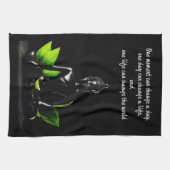 Boeddha Quote 2 handdoek (Horizontaal)