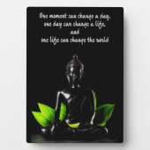 Boeddha Quote 2 plaque Fotoplaat (voorkant)