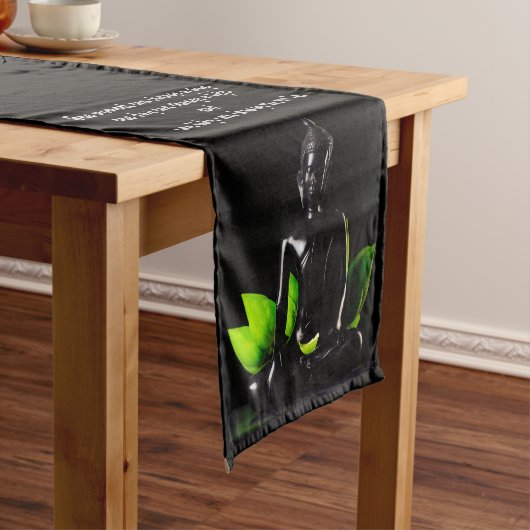 Boeddha Quote 2-tabelrunner Korte Tafelloper (Voorbeeld)