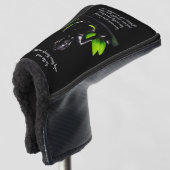 Boeddha Quote 3 putter cover (3/4 voorkant)