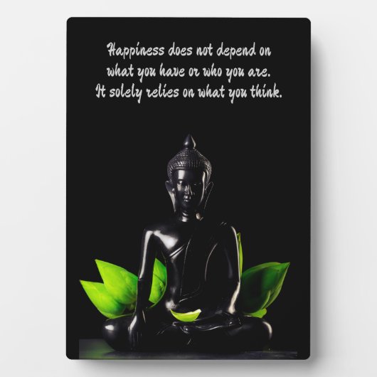 Boeddha Quote 4 plaque Fotoplaat (voorkant)