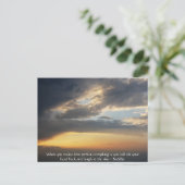 Boeddha Quote - Als je je realiseert hoe perfect.. Briefkaart (Staand voorkant)