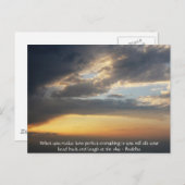 Boeddha Quote - Als je je realiseert hoe perfect.. Briefkaart (Voorkant / Achterkant)