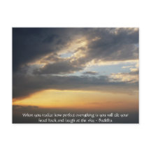 Boeddha Quote - Als je je realiseert hoe perfect..