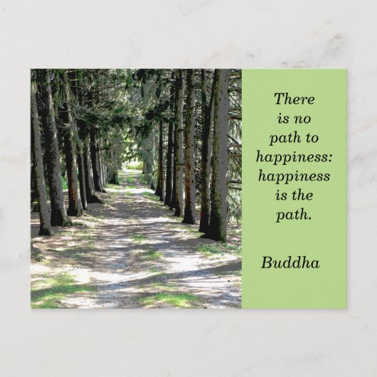 Boeddha quote -- briefkaart (Voorkant)