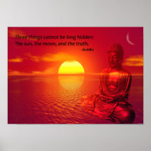 Boeddha Quote Inspirerend Spiritueel Poster