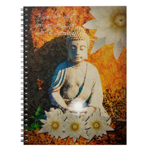 Boeddha Quote-laptop Notitieboek (Voorkant)