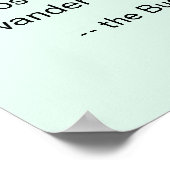 Boeddha Quote over gedenkwaardige mensen PINK lotu Poster (Hoek)