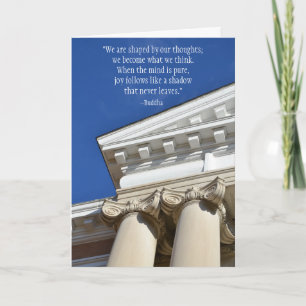 Boeddha Quote Psychologie Doctoraat Kaart