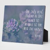 Boeddha Quote: trouw aan de beste Fotoplaat (Zijkant)