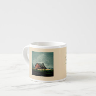 Boeddha Quote: Verandering minder lijden Espresso Kop