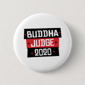 Boeddha Rechter 2020 Ronde Button 5,7 Cm (Voorkant)