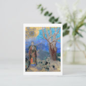 Boeddha, Redon Briefkaart (Staand voorkant)