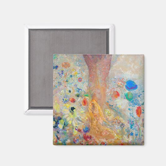 Boeddha, Redon Magneet (Voorkant / Achterkant)