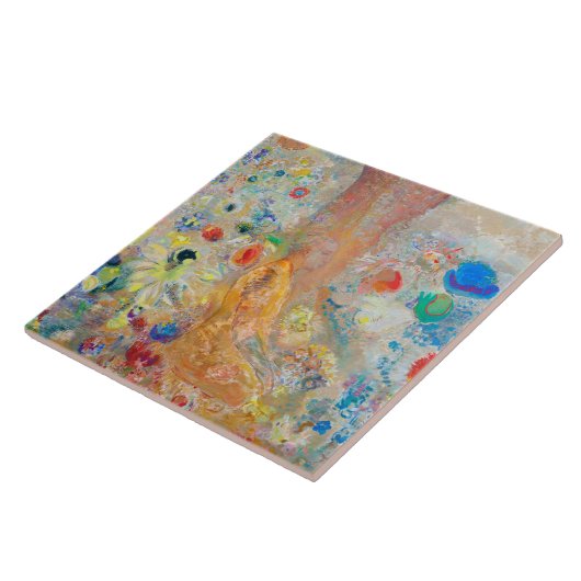 Boeddha, Redon Tegeltje (Zijkant)