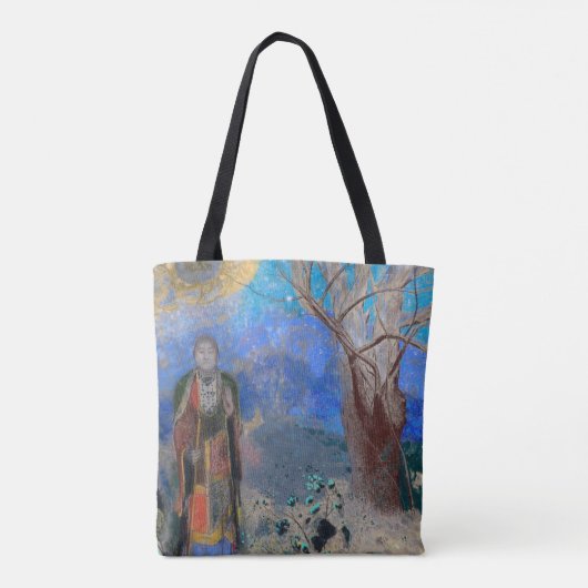 Boeddha, Redon Tote Bag (Achterkant)