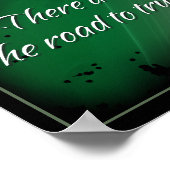 Boeddha Road naar Truth Quote Poster (Hoek)
