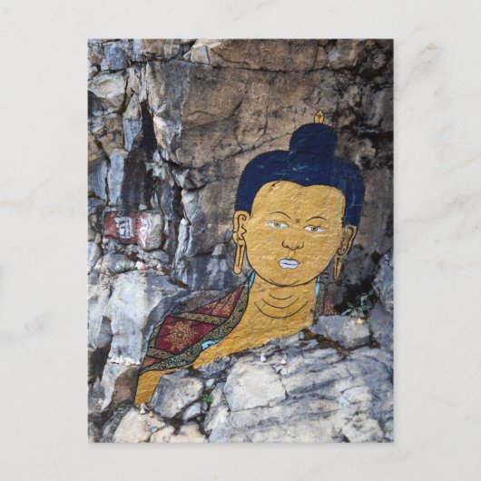 Boeddha Rock schilderen Briefkaart (Voorkant)