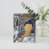 Boeddha Rock schilderen Briefkaart (Staand voorkant)