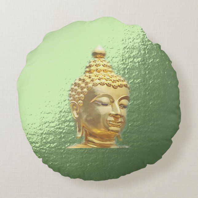 boeddha rond kussen (Achterkant)