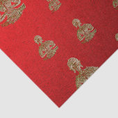 boeddha rood tissuepapier (Detail)