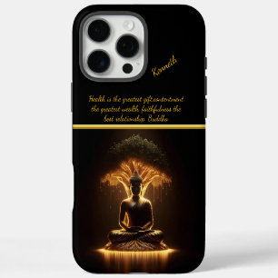Boeddha schijnt onder de heilige boom iPhone 16 pro max hoesje