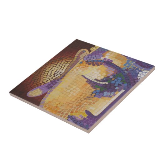 Boeddha-schilderij Tegeltje (Zijkant)