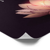 Boeddha schrijft over het leven poster (Hoek)