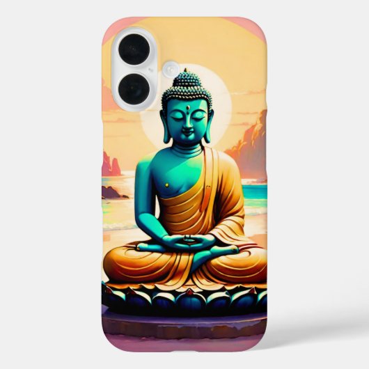Boeddha - Serene oevers van verlichting Case-Mate iPhone Case (Achterkant)