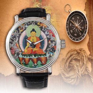 Boeddha Shakyamuni horloge, Tibetaans boeddhisme / Horloge