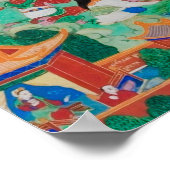 Boeddha Shakyamuni op Mount Meru Poster (Hoek)