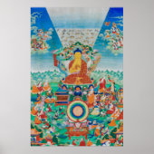 Boeddha Shakyamuni op Mount Meru Poster (Voorkant)