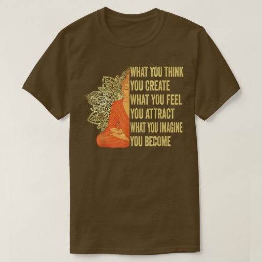Boeddha - Shirt wet inzake abortus (Design voorkant)