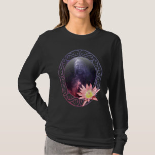 Boeddha Siddhartha Gautama Lotus Bloem Mode Kledin T-shirt