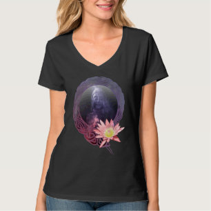 Boeddha Siddhartha Gautama Lotus Bloem Mode Kledin T-shirt