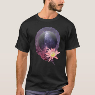 Boeddha Siddhartha Gautama Lotus Bloem Mode Kledin T-shirt