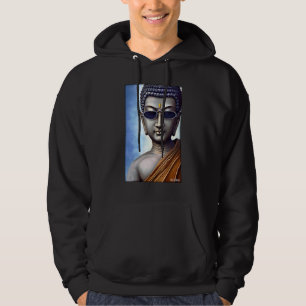Boeddha Siddhartha Gautama Zonnebril Religie Indi Hoodie