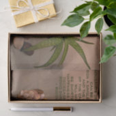 Boeddha Sjabloon citaat stille levensfotografie Tissuepapier (Geschenk)