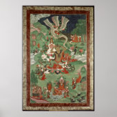 Boeddha snijdt een haar poster (Voorkant)