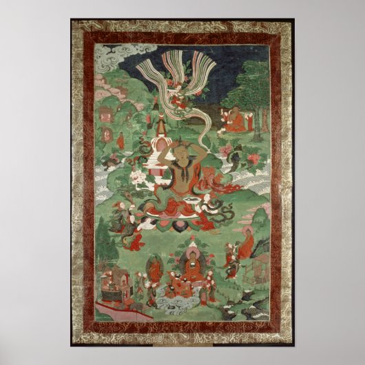 Boeddha snijdt een haar poster (Voorkant)