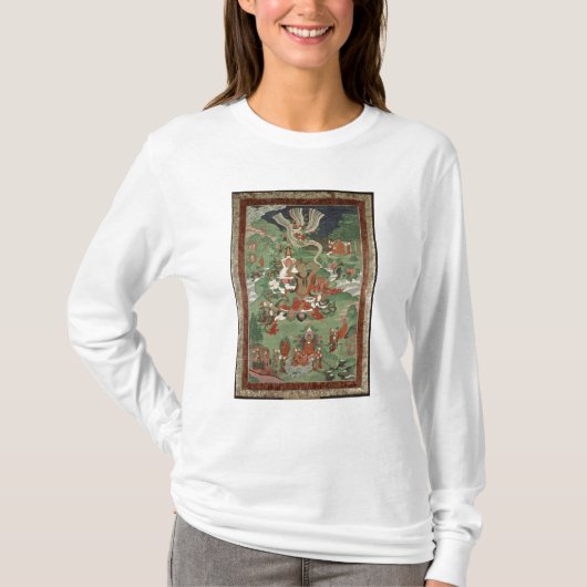 Boeddha snijdt een haar t-shirt (Voorkant)