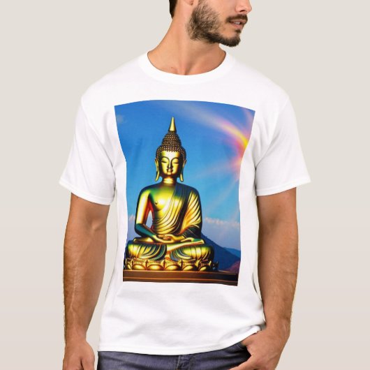 Boeddha Spiritueel beeld T-Shirt (Voorkant)