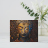 Boeddha, Spirituele Meditatie Briefkaart (Staand voorkant)