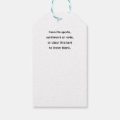 Boeddha, Spirituele Meditatie Cadeaulabel (Achterkant)