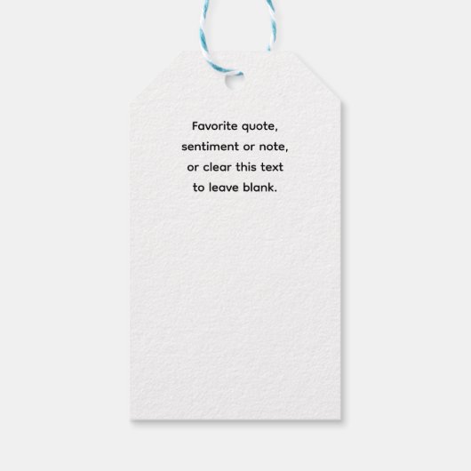 Boeddha, Spirituele Meditatie Cadeaulabel (Achterkant)