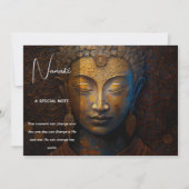 Boeddha, Spirituele Meditatie Kaart (Achterkant)