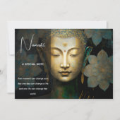 Boeddha, Spirituele Meditatie Kaart (Achterkant)