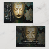 Boeddha, Spirituele Meditatie Visitekaartje (Voorkant / Achterkant)